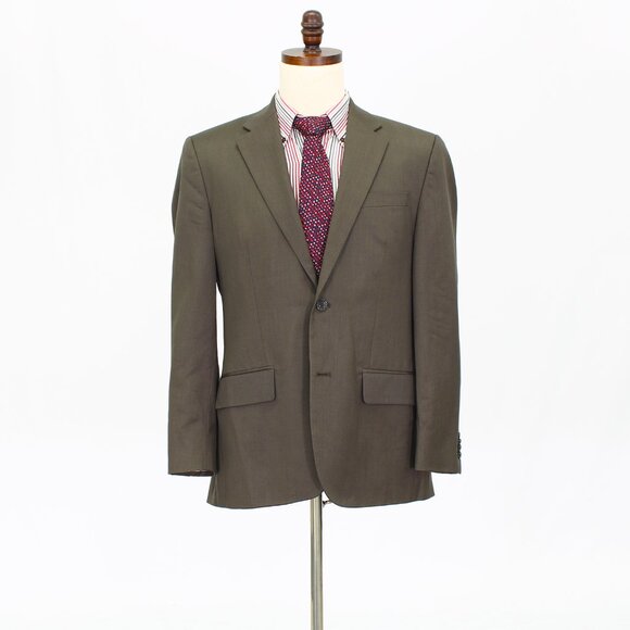 Banana Republic Olive Suit - Picture 6 of 15